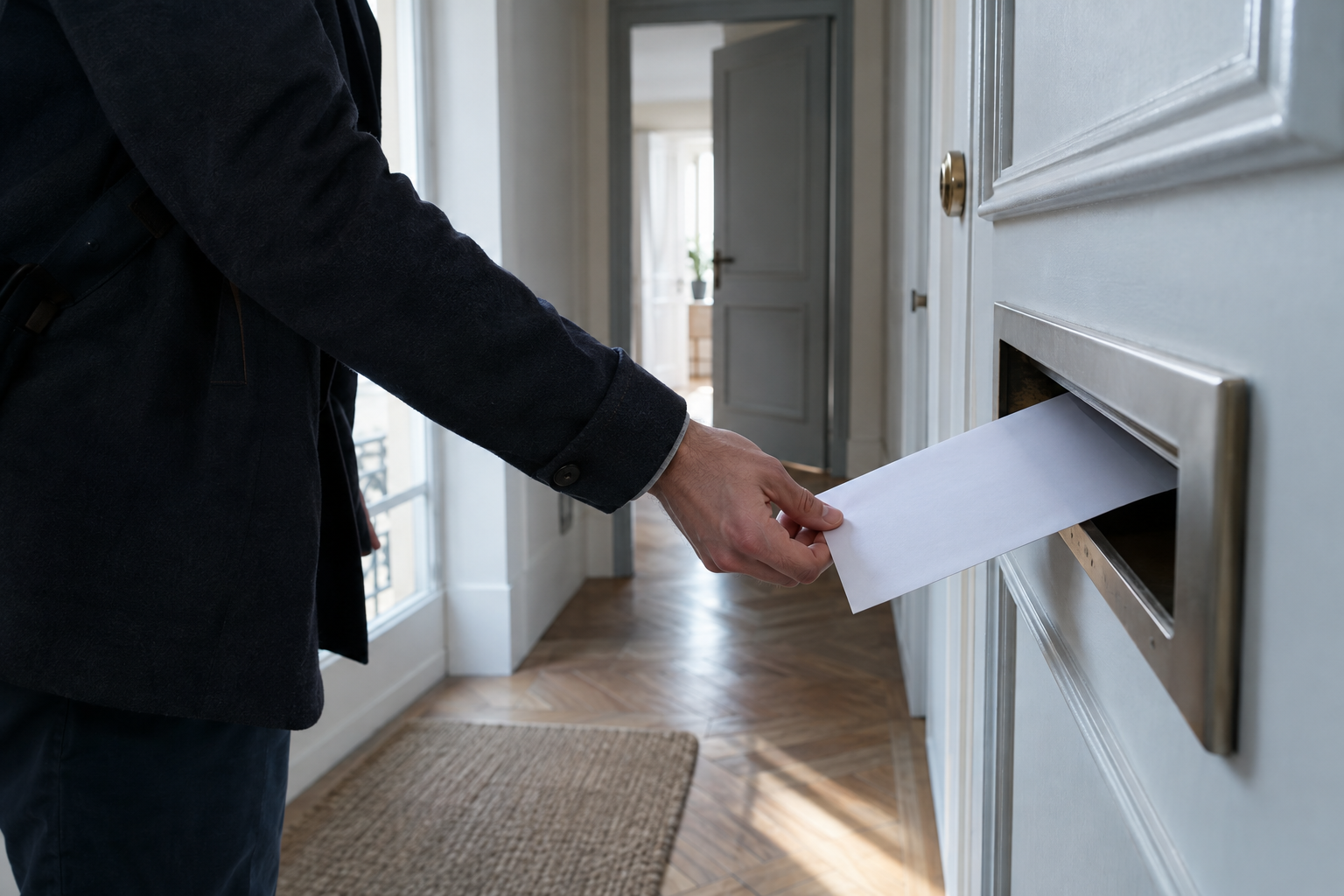 Acheteur consultant une offre d’achat immobilier avant signature