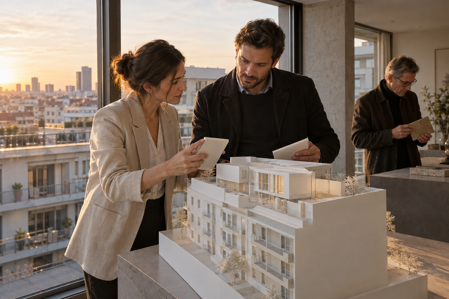 Remise des clés après la finalisation de la vente immobilière