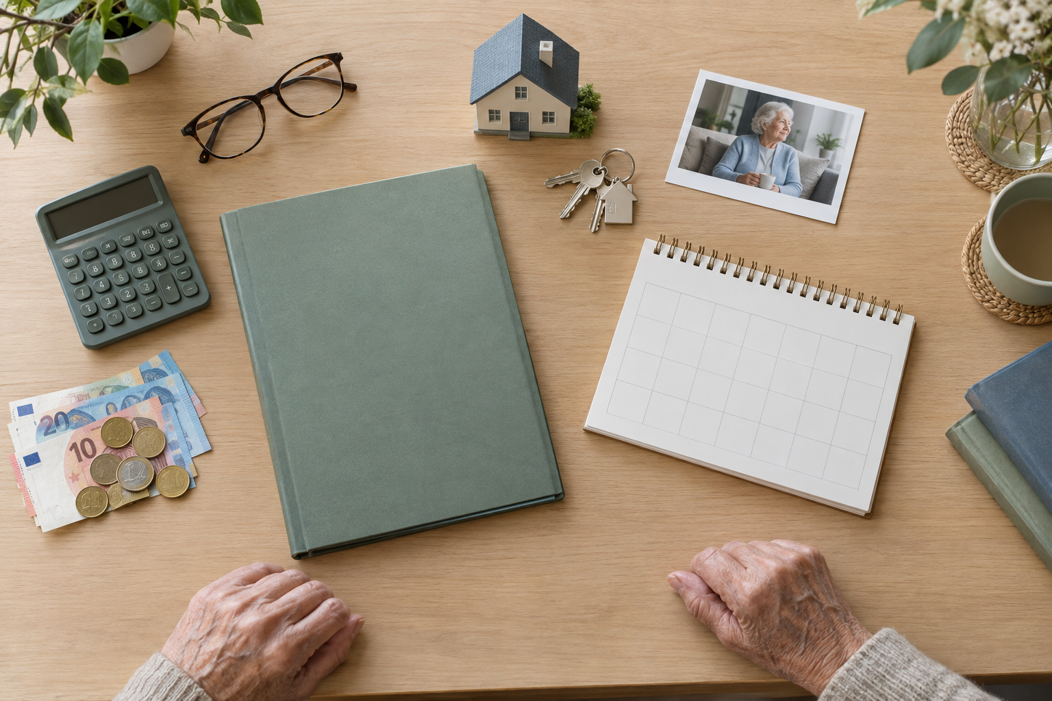 Agent immobilier organisant une visite du logement loué