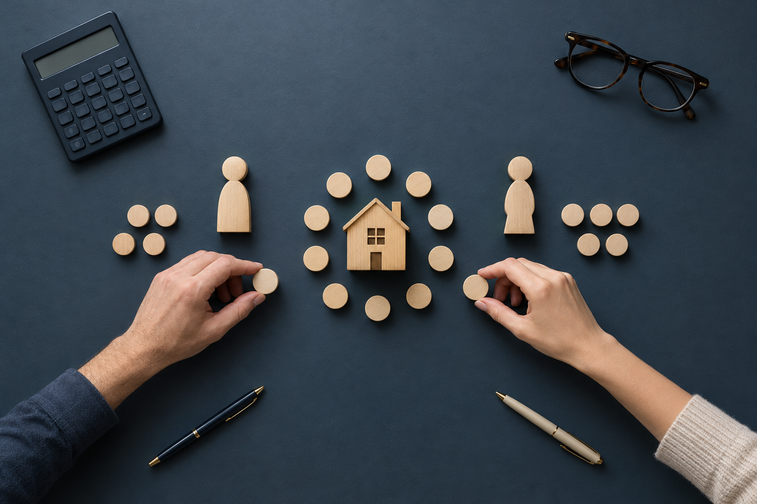 Couple consultant un contrat d’assurance emprunteur avec un conseiller bancaire